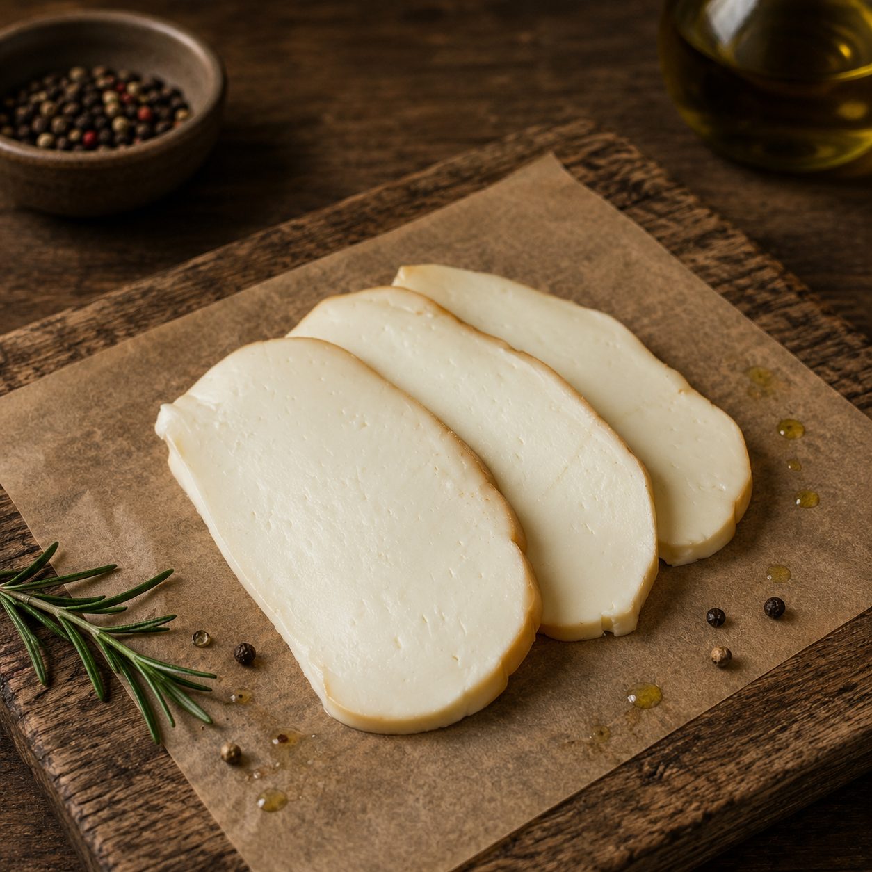 Scamorza natūraliai parūkytas sūris