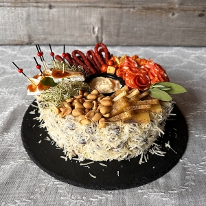 Keptos duonos tortas